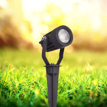 12-24V Scenic Kettle Black 3000K LED Garden Spike Green Earth Lighting Australia, Garden, scenic