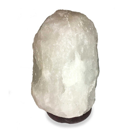 12V 12W 2 - 3Kg Himalayan White Salt Lamp Crystal Rock Natural Shape Unique Lamps - Home & Garden > Lighting - House