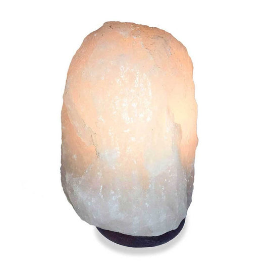 12V 12W 3 - 5Kg Himalayan White Salt Lamp Crystal Rock Natural Shape Unique Lamps - Home & Garden > Lighting - House