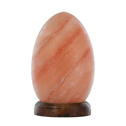 12V 12W Egg Himalayan Pink Salt Lamp Carved Rock Crystal Light Bulb On/Off Switch - Home & Garden > Lighting - House