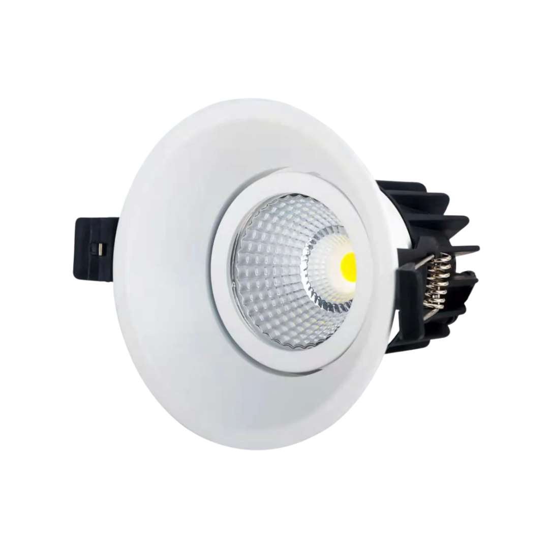 KATOOMBA 13W Tri-Colour Dimmable COB Anti-glare Tiltable LED Downlight 90mm Cut Out-LED Downlight-Eclux