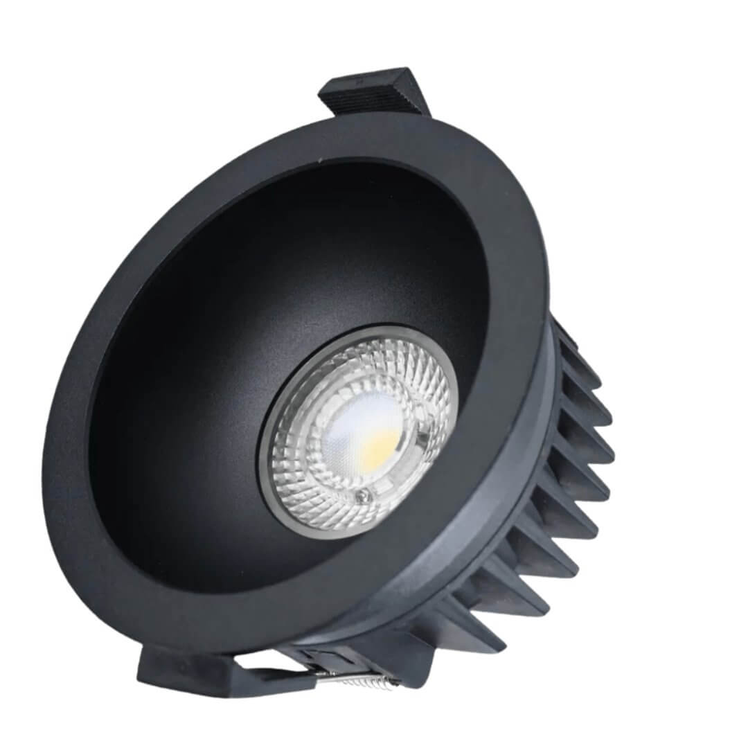 NULLABOR 13W Tri-Colour Dimmable Low Profile Anti-glare LED Downlight 90mm Cut Out-LED Downlight-Eclux