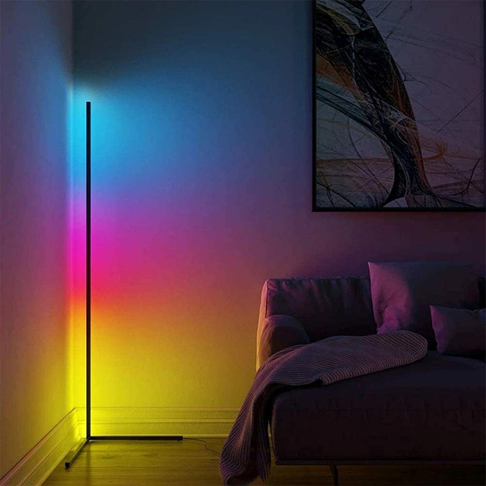 140cm RGB LED Floor Corner Lamp Light Stand Remote Control Dropli, Occasions > Lights, 140cm-rgb-led-floor-corner-lamp-light-stand-remote-control-streaming-gaming-decoration