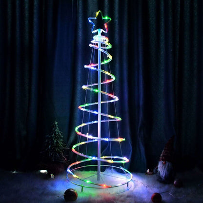 1.8M RGB Spiral Tree Lexi Lighting, Christmas Tree, pre-order-1-8m-rgb-spiral-tree