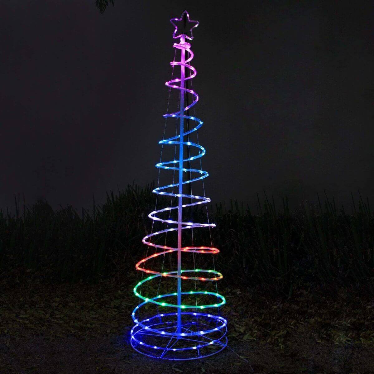 1.8M RGB Spiral Tree Lexi Lighting, Christmas Tree, pre-order-1-8m-rgb-spiral-tree