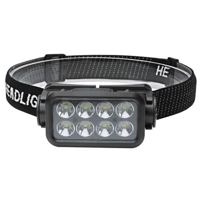 LED Motion Sensor Head Torch Waterproof Headlamp USB Rechargeable_0