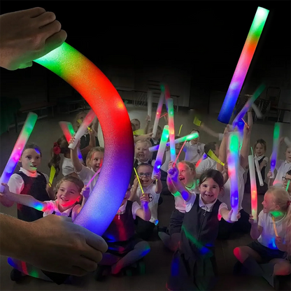 8/10/15/20pcs Colorful LED Glow Foam Sticks_3