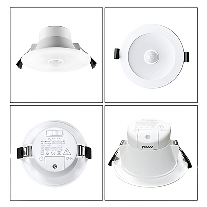 MOTION SENSOR 10W Tri-Colour Select LED Downlight 90mm cut out