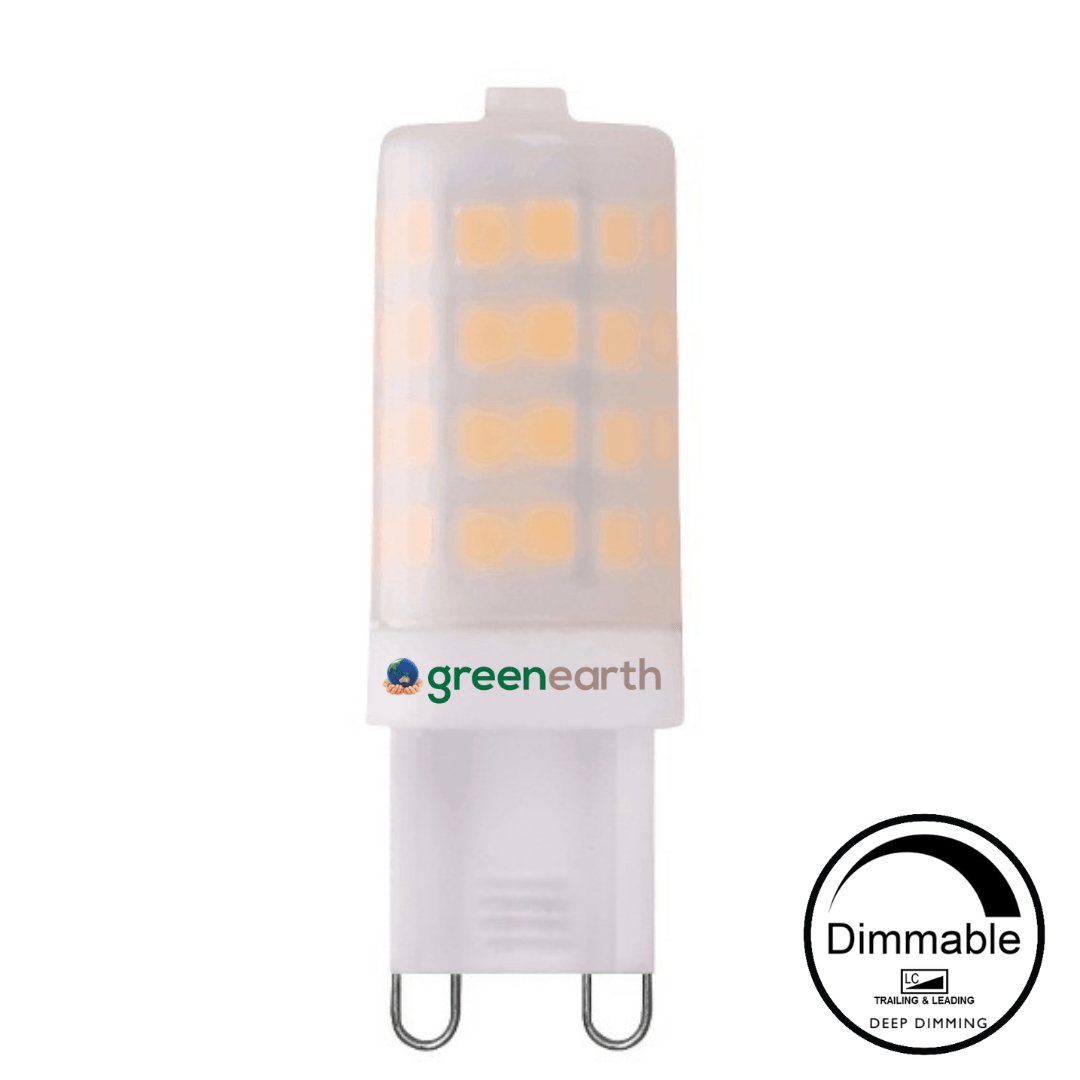 3.5W Warm White G9 Dimmable LED Capsule Globe Green Earth Lighting Australia, LED Globes, g97d