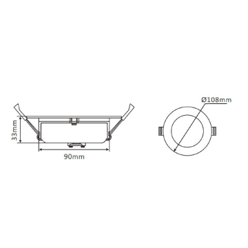 3A Lighting DL1262 12W Samsung Tri-colour Chip Downlight 3A, LED Downlight, 3a-lighting-dl1262-12w-samsung-tri-colour-chip-downlight