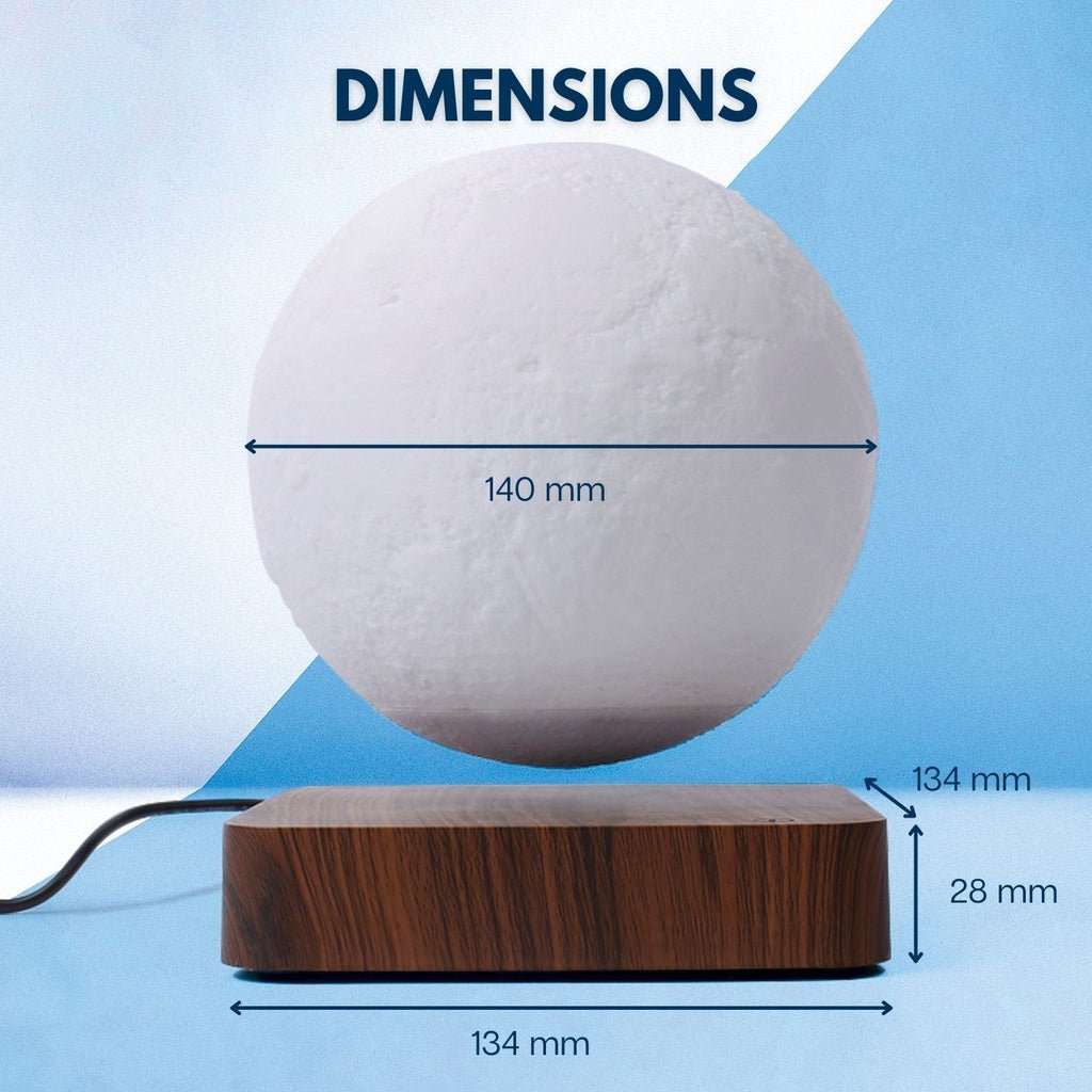 3D Levitating Moon LED Desk Lamp Dropli, Occasions > Lights, v227-3720101000140