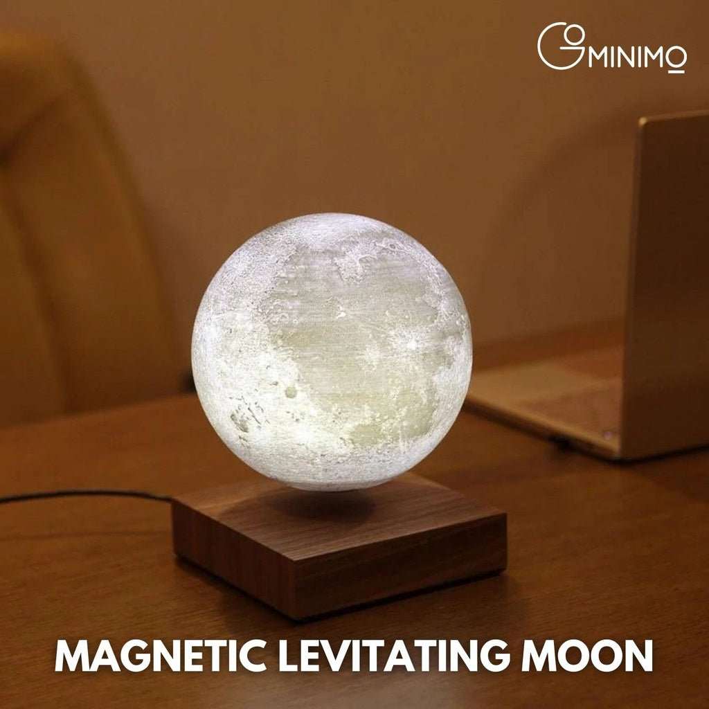 3D Levitating Moon LED Desk Lamp Dropli, Occasions > Lights, v227-3720101000140