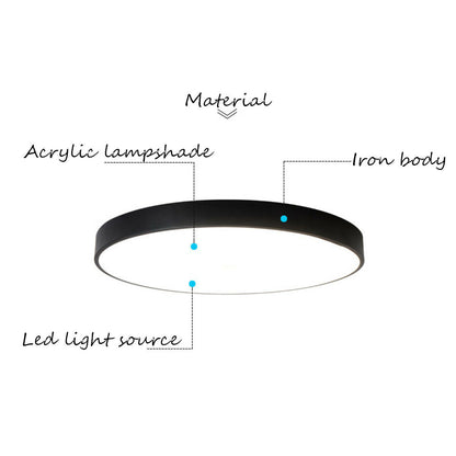 40CM LED Ceiling Light Modern Surface Mount Flush Panel Downlight Ultra-thin Dropli, Home & Garden > Lighting, 40cm-led-ceiling-light-modern-surface-mount-flush-panel-downlight-ultra-thin