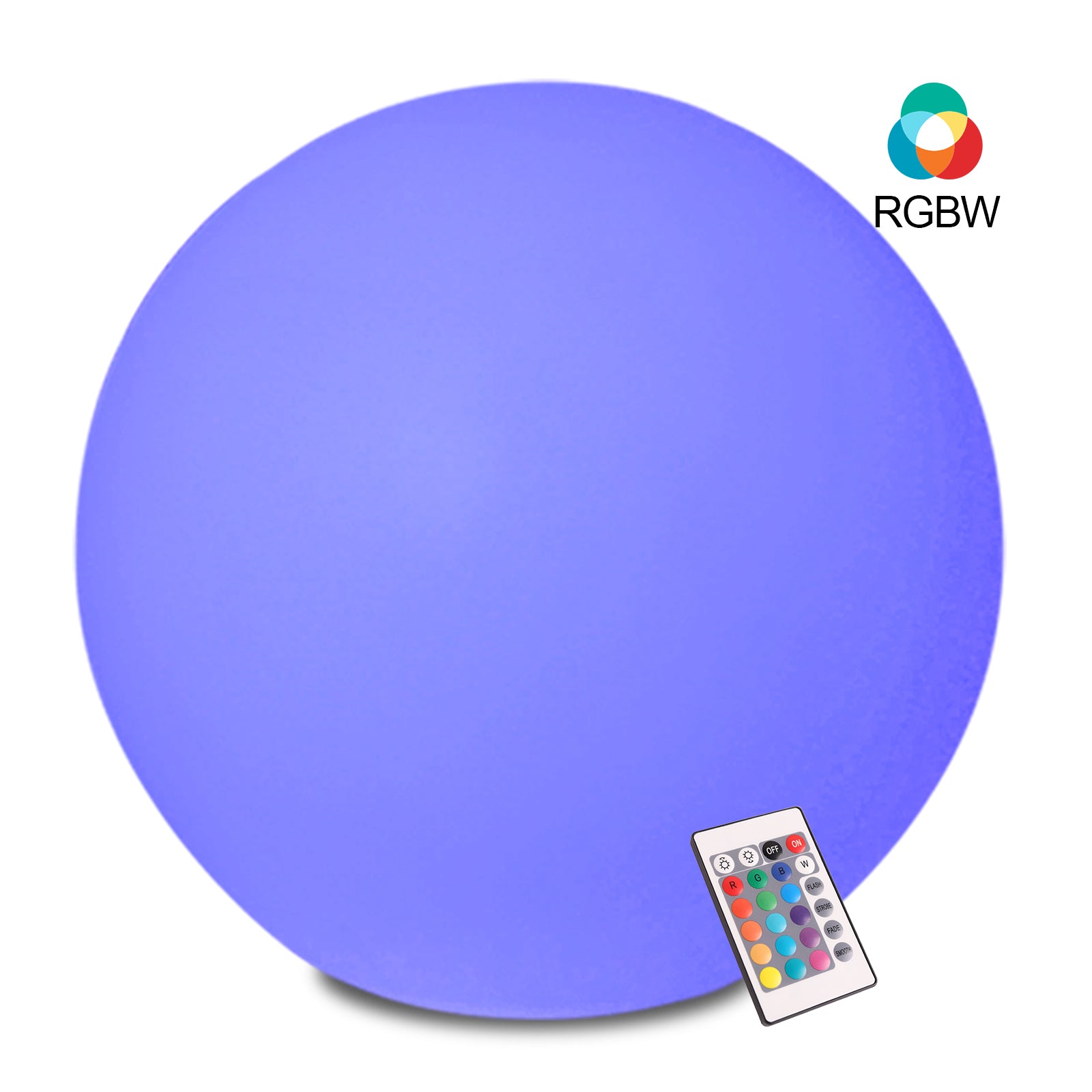 40CM OUTDOOR FULLMOON LED RGB Ball Light Solar & AC Charging IP65 Dropli, Solar Garden, 40cm-outdoor-fullmoon-led-rgb-ball-light-solar-ac-charging-ip65