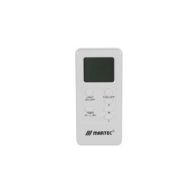 Martec Premium Slimline LCD Ceiling Fan AC Remote Control MPLCDS