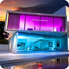 5M LED Strip Lights Rope Light for Bedroom and Home (5050 Lights Strip App with Remote Control)-Home & Garden > Lighting-Dropli