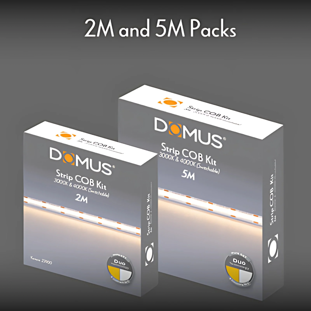 “Domus 2M COB Strip Light Kit Duo CCT with dual color temperature, perfect for Australian homes.”