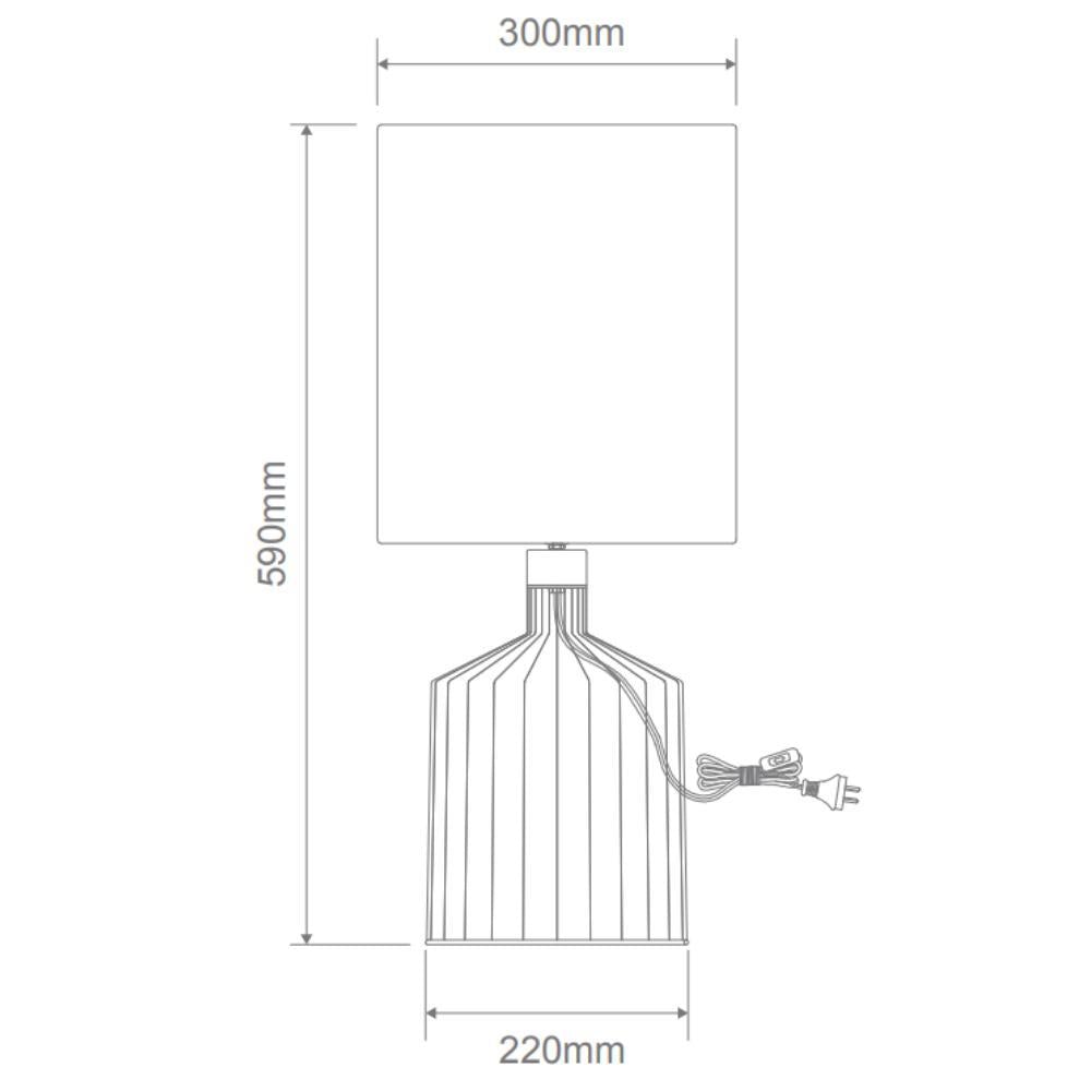 Domus ASHLEY-TL - Table Lamp