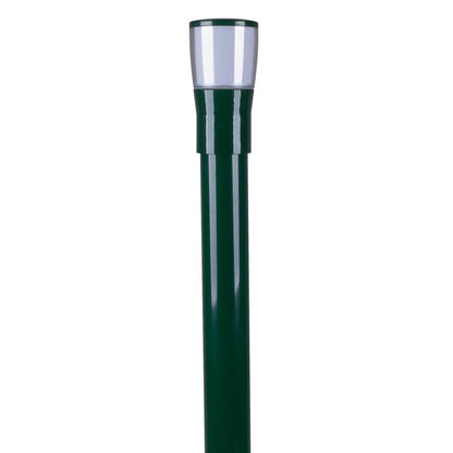 Domus BL-200-1M-KIT - Conical Opal Bollard Head 1M Kit Garden Light Powder Coated Finish