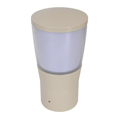 Domus BL-200 - Conical Opal Bollard Head Garden Light Powder Coated Finish