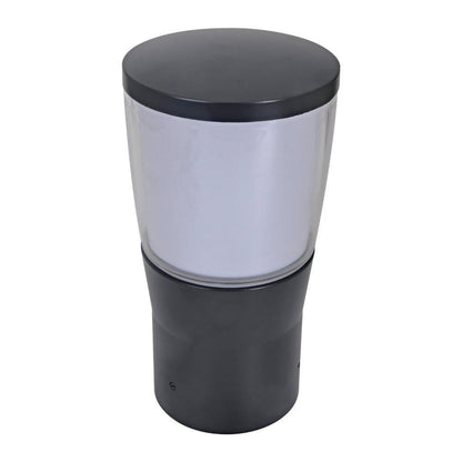 Domus BL-200 - Conical Opal Bollard Head Garden Light Powder Coated Finish