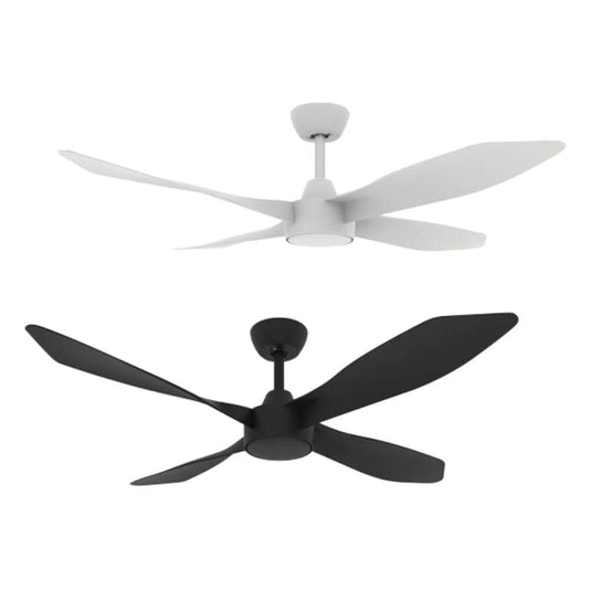 Domus BLAST 4 Blade 52" 1320mm DC Ceiling Fan with Optional Light Kit