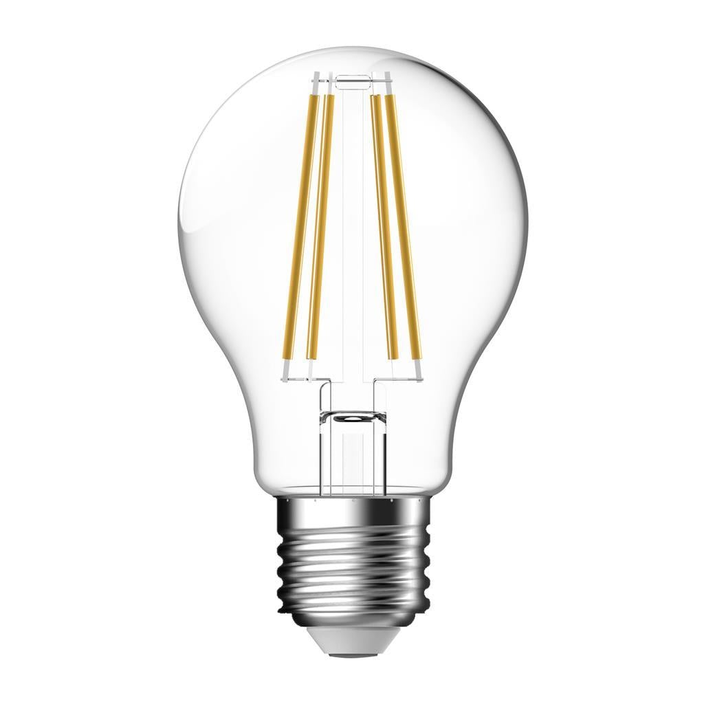 Domus LF-A60 - 8.6W LED Dimmable GLS A60 Shape Filament Glass Globe - B22/E27