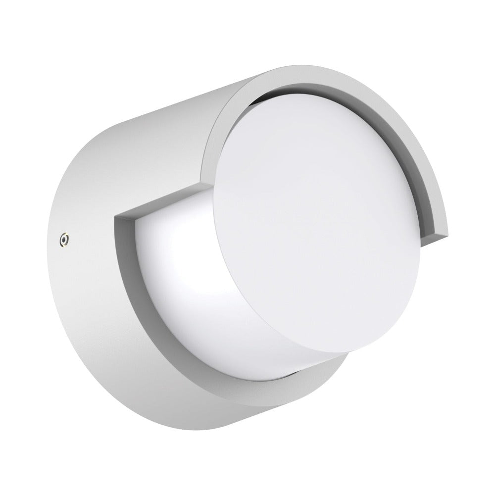 Domus LIVI-5/8 Modern LED Tri-Colour Downward Coastal Exterior LED Wall Light IP65