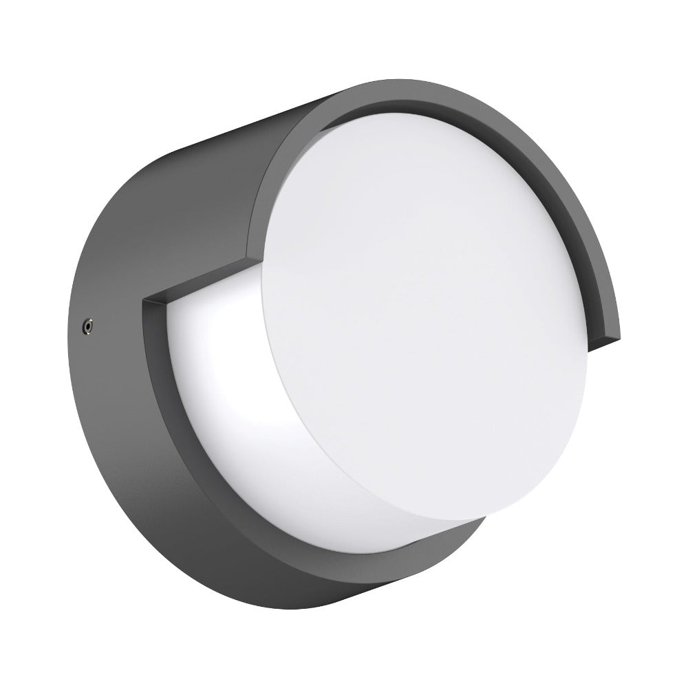 Domus LIVI-5/8 Modern LED Tri-Colour Downward Coastal Exterior LED Wall Light IP65