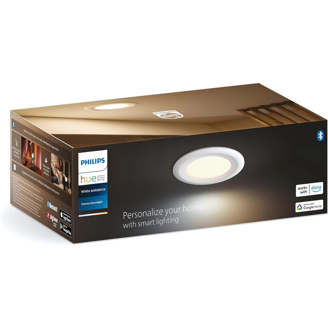 Philips Hue Garnea White Ambiance Downlight 90mm