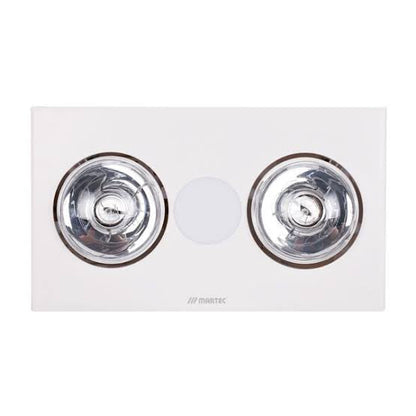 Martec Forme 2 Light 3 in 1 Bathroom Heater & Exhaust Fan With Tricolour LED Light