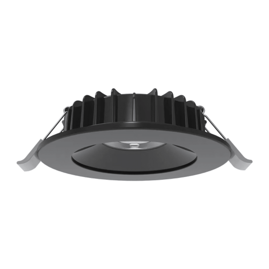 Domus Swap Sleek 8W Black TRIO LED Downlight - 90mm cut out