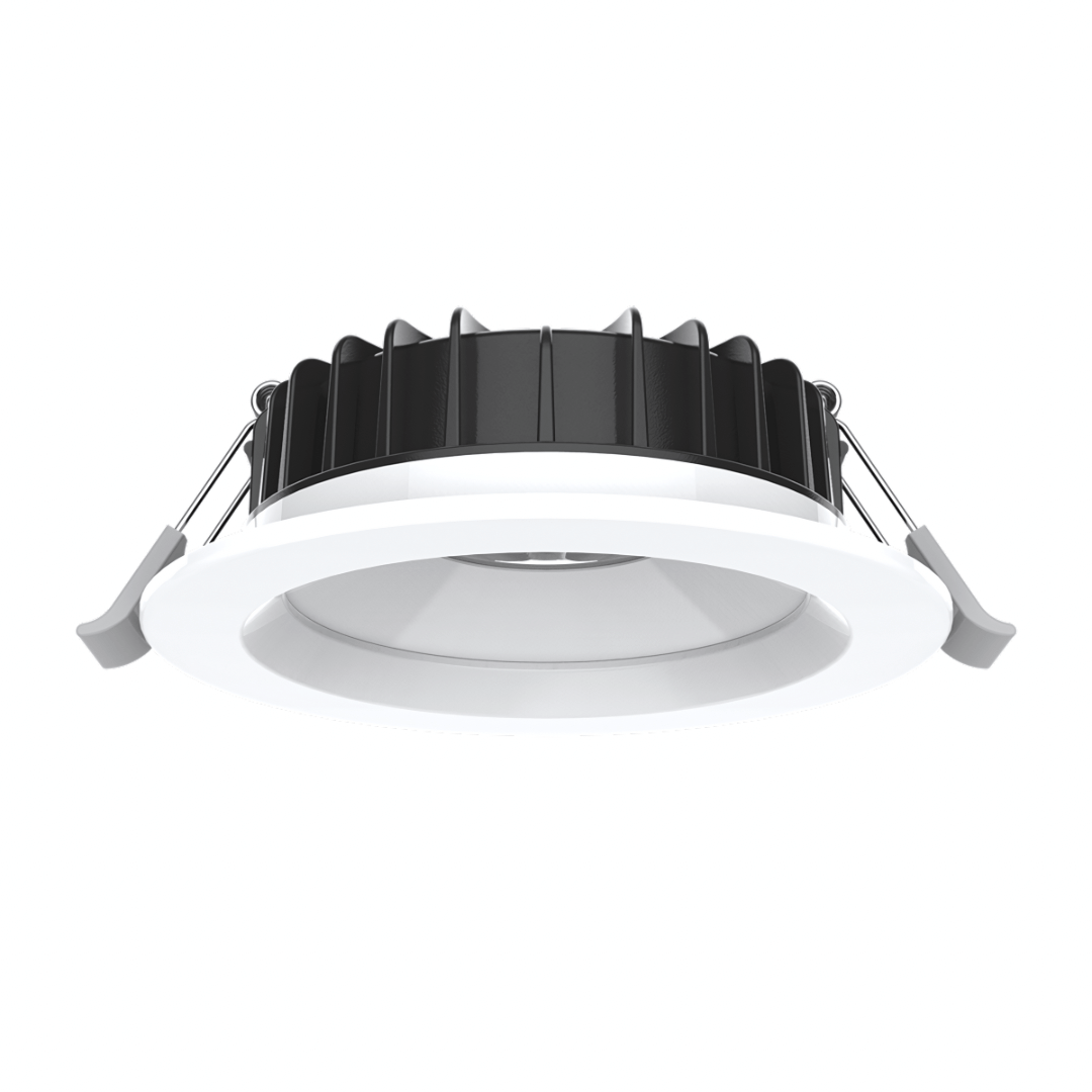 Domus Swap Step 8W White TRIO LED Downlight - 90mm cut out