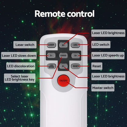 LED Starry Sky Galaxy Laser Projection Night Lamp