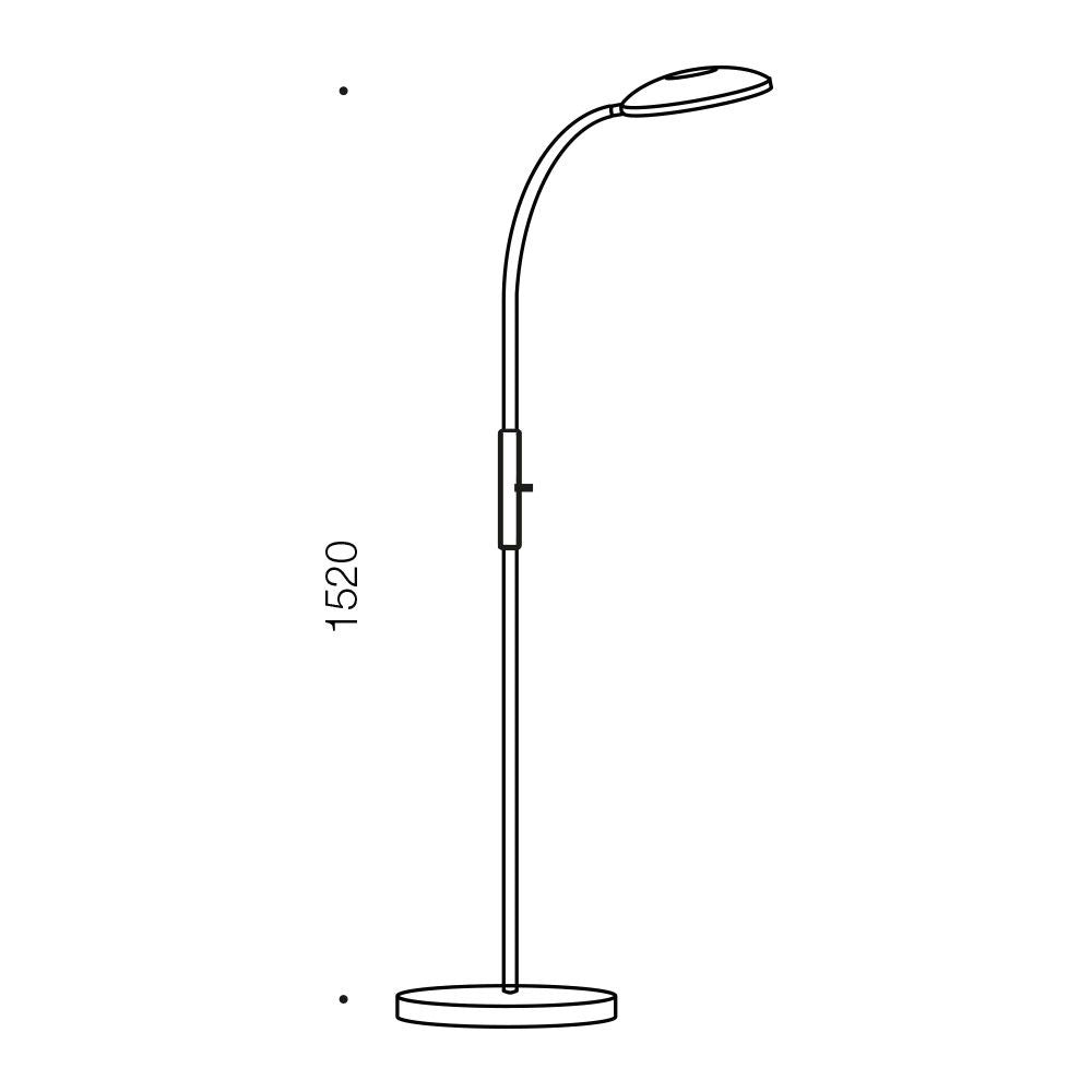 Telbix TYLER - 6W Floor Lamp Telbix, FLOOR LAMPS, telbix-tyler-6w-floor-lamp