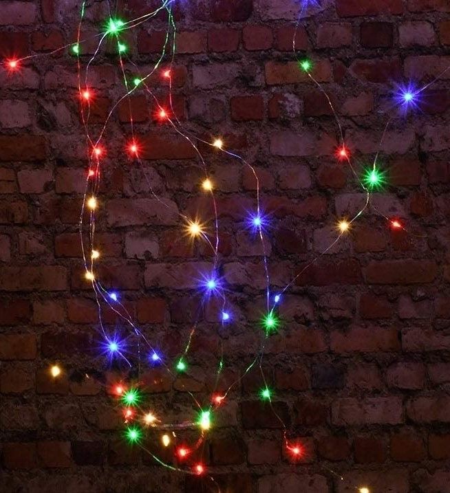 20M Multi Colour Solar Powered Outdoor Fairy Lights with 8 Lighting Modes