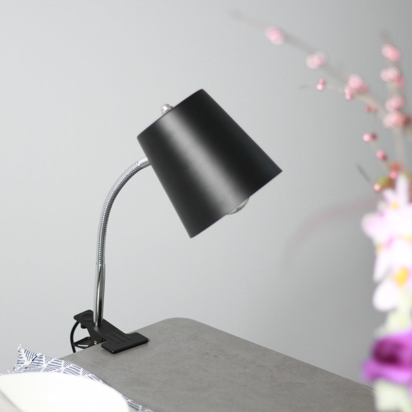 Ellie Clip On Table Lamp - Black