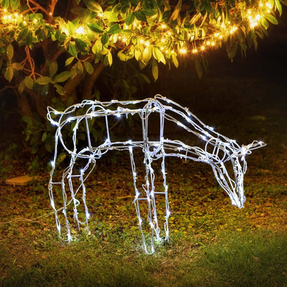 74cm LED Reindeer – Feeding