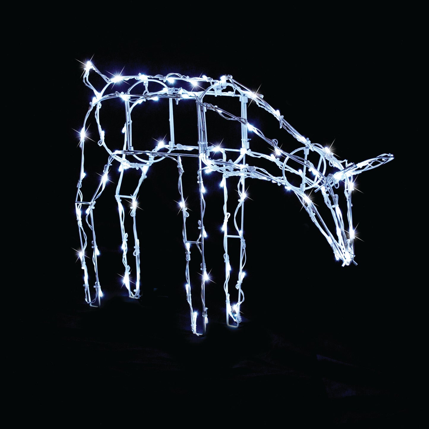 74cm LED Reindeer – Feeding