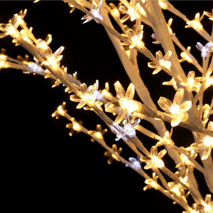 2.1M LED Lights Cherry Blossom Christmas Tree