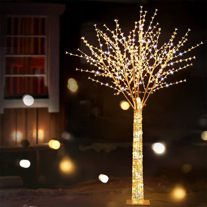 2.1M LED Lights Cherry Blossom Christmas Tree