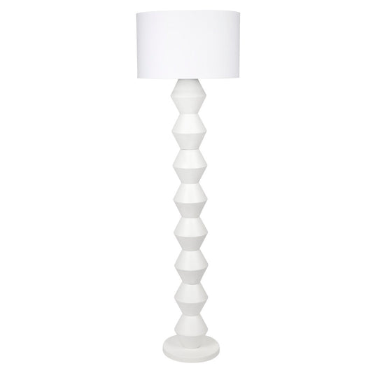 Abstract Floor Lamp - White-Lighting-Cafe Lighting and Living