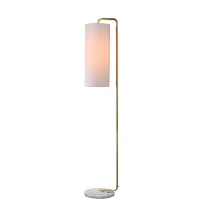 Adele 1 Light Floor Lamp Gold & Marble - LL-27-0184-Floor Lamps-Lexi Lighting