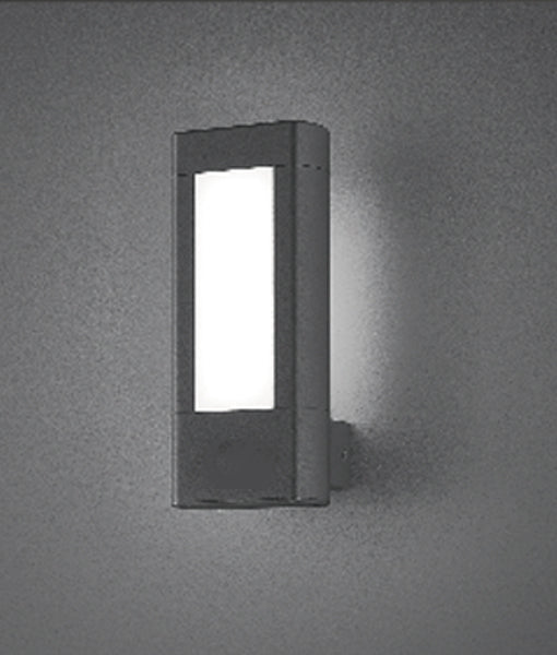 Amun Exterior LED Surface Mounted Wall Light 10W - AMUN1-Exterior Wall Lights-CLA Lighting