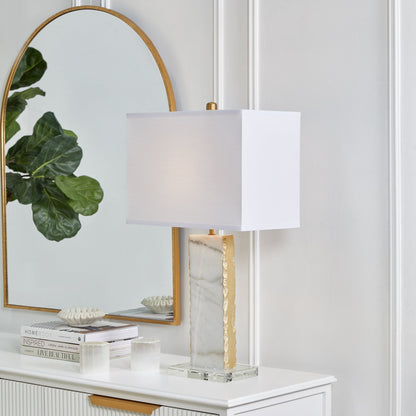 Benicia Marble Table Lamp--CAFE Lighting & Living