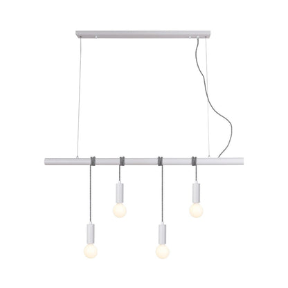 Bikkel 4 Lights Pendant Light - White-Home & Garden > Lighting-Koala Lamps and Lighting