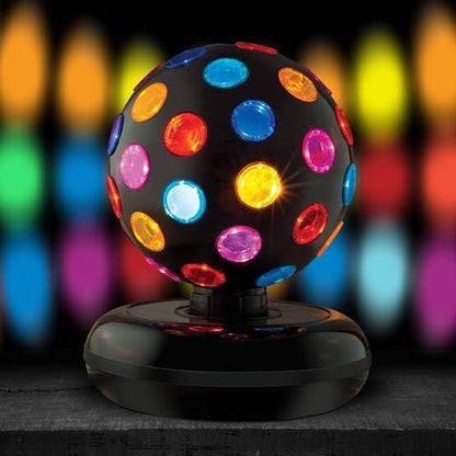 Black 4 Inch Disco Ball Lamp-Home & Garden > Lighting-Dropli