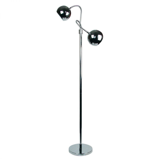 Bobo 2 Light Flex Floor Lamp Chrome - OL91203CH-Floor Lamps-Oriel Lighting