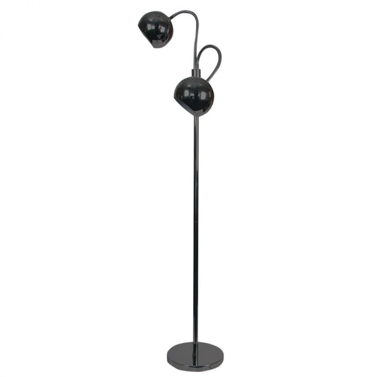 Bobo 2 Light Flex Floor Lamp Gunmetal - OL91203GM-Floor Lamps-Oriel Lighting