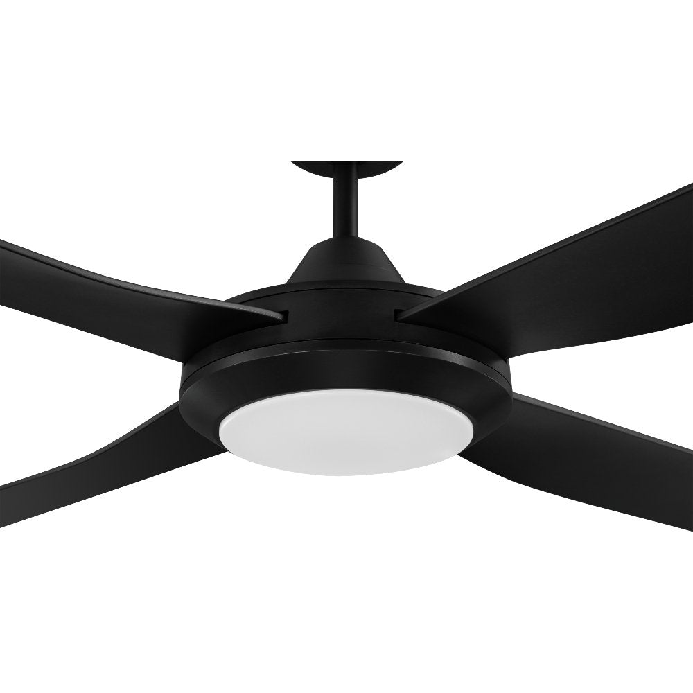 Eglo Bondi 48" LED 20W AC ABS Ceiling Fan Black Eglo, FANS, bondi-48-led-20w-ac-abs-ceiling-fan-black-203623